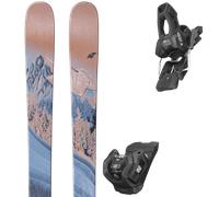 Pack sci Nordica Santa Ana 97 25 + Attacchi Sci - Blu / Arancione - Größe 173 - 2025