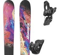 Pack sci alpinismo Nordica Unleashed 108 Oilslick Purple 26 + Attacchi Sci - Nero / Multicolore - Größe 180 - 2026