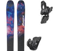 Pack sci Nordica Unleashed 120 Blue/red 27 + Attacchi Sci - Blu / Nero / Rosso - Größe 190 - 2027