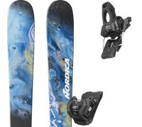 Pack sci alpinismo Nordica Unleashed 98 Ca Oilslick/blue 26 + Attacchi Sci - Nero / Blu / Multicolore - Größe 186 - 2026