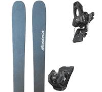 Pack sci Nordica Unlimited 104 Blue/silver 25 + Attacchi Sci - Blu / Nero - Größe 179 - 2025