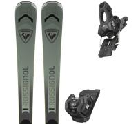 Pack sci Rossignol Arcade 84 26 + Attacchi Sci - Nero / Verde - Größe 184 - 2026