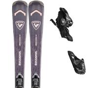 Pack sci Rossignol Arcade W 80 Pastel Pink/burgundy + Xpress W 10 Gw Shiny Black 26 - Viola - Größe 158 - 2026