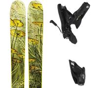 Pack sci Rossignol Blackops 118 Open 24 + Attacchi Sci - Giallo / Marrone - Größe 186 - 2024