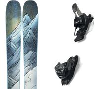 Pack sci alpinismo Rossignol Blackops W 98 24 + Attacchi Sci - Blu - Größe 170 - 2024