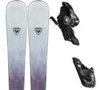 Pack sci Rossignol Experience W 82 Basalt + Xpress W 11 Gw Shiniy Black 25 - Viola / Grigio - Größe 167 - 2025
