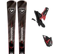 Pack sci Rossignol Forza 70°+ti Master Blk/silver/red + Spx 14 Rockerace Gw Red Metal 27 - Nero / Grigio - Größe 163 - 2027