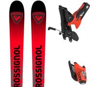 Pack sci Rossignol Hero Athlete Fis Gs Factory 188 R22 + Spx 15 Rockerace Hot Red 26 - Nero / Rosso - Größe 188 - 2026