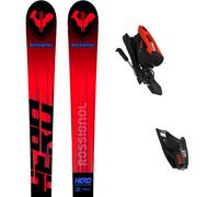 Pack sci Rossignol Hero Gs Pro 126-171 R21 Pro + Nx 10 Gw B73 Black Hot Red 25 - Rosso / Nero / Blu - Größe 134 - 2025