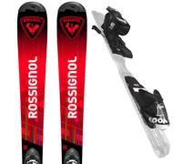 Pack sci Rossignol Hero Jr 130-150 + Xpress 7 Gw Black 26 - Grigio / Rosso - Größe 130 - 2026