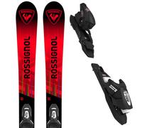 Pack sci Rossignol Hero Jr Multi-event Kid-x + Kid 4 Gw Black 26 - Rosso / Nero - Größe 110 - 2026