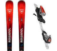 Pack sci Rossignol Hero Lt Ti Black/red + Nx 12 Gw B80 27 - Rosso / Nero - Größe 177 - 2027