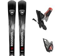 Pack sci Rossignol Hero Master Lt R22 Black/grey + Spx 14 Rockerace Gw 27 - Nero / Grigio / Bianco - Größe 179 - 2027