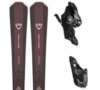 Pack sci Rossignol Nova 4 Purple + Xpress W 10 Gw Shiny Black 25 - Nero / Viola - Größe 146 - 2025