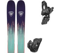 Pack sci Rossignol Sender 110 Blue/pink 27 + Attacchi Sci - Viola / Blu / Arancione - Größe 176 - 2027