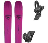 Pack sci Rossignol Sender Free 100 Pink/purple/black 26 + Attacchi Sci - Rosa / Viola / Nero - Größe 170 - 2026