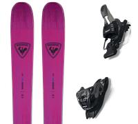 Pack sci Rossignol Sender Free 100 Pink/purple/black 26 + Attacchi Sci - Rosa / Viola / Nero - Größe 178 - 2026