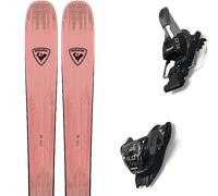 Pack sci Rossignol Soul W 92 Multicolor 27 + Attacchi Sci - Rosa / Grigio / Nero - Größe 166 - 2027