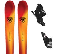 Pack sci Rossignol Sprayer Pro Red/yellow + Xpress 10 Gw Black 25 - Rosso / Arancione / Giallo - Größe 178 - 2026