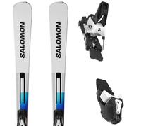 Pack sci Salomon Addikt + Mi12 Gw F80 White 25 - Bianco / Nero / Blu - Größe 170 - 2025