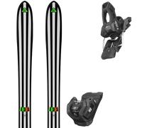Pack sci Salomon Départ 01 Black/white/neon Punch 27 + Attacchi Sci - Nero / Blu - Größe 188 - 2027