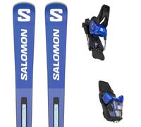 Pack sci Salomon E S/race Gs 10 + M12 Gw F8 Blue/white 25 - Blu / Bianco - Größe 180 - 2025