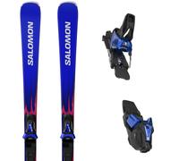 Pack sci Salomon Equipe Sl 10 + Mi12 Gw Race Blue/equipe Red/silver 27 - Blu - Größe 170 - 2027