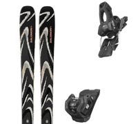 Pack sci alpinismo Salomon Qst 94 Black/almond Milk/fusion Coral 26 + Attacchi Sci - Nero - Größe 172 - 2026