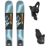 Pack sci Salomon Qst Spark + M10 Gw L90 A Blk 25 - Blu / Nero - Größe 157 - 2025