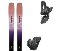 Salomon - Sci donna all-mountain - Stance Pro W 88 2026 per Donne in Titanio - Taglia 154 cm
