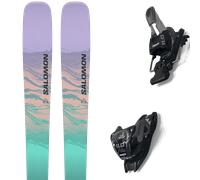 SALOMON Stance W 84 - Donna - Verde / Viola / Nero - Taglia 151- modello 2025