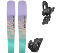 SALOMON Stance W 84 - Donna - Verde / Viola / Nero - Taglia 151- modello 2025