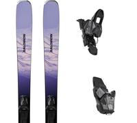 Pack sci Salomon Stance W 84 Sweet Lavender/bleached Denim/fairy Tale + M10 Gw Black 27 - - Größe 159 - 2027