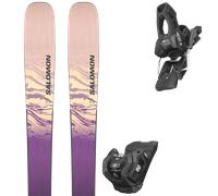 SALOMON Stance W 94 - Donna - Beige / Nero / Viola - Taglia 168- modello 2025