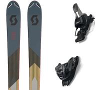 Pack sci alpinismo Scott Pure Free 90ti 24 + Attacchi Sci - Marrone / Grigio / Nero - Größe 177 - 2024