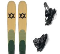 Pack sci Volkl Blaze 82 Beige 25 + Attacchi Sci - Beige / Verde - Größe 173 - 2025
