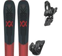 Pack sci Volkl M7 Mantra Red/black 26 + Attacchi Sci - Rosso / Nero - Größe 184 - 2026