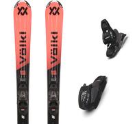Pack sci Volkl Racetiger Jr Red + 4.5 Vmot Jr Black/red 27 - Nero / Rosso - Größe 110 - 2027