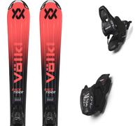 Pack sci Volkl Racetiger Jr Red + 7.0 Vmotionion Jr 26 - Rosso / Nero - Größe 140 - 2026