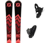 Pack sci Volkl Racetiger Rc Black + Vmotion 11 Gw Black 25 - Nero / Rosso - Größe 165 - 2025