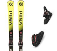 Pack sci Volkl Racetiger Sl Black/yellow + Rmot-t 12 27 - Nero / Giallo - Größe 160 - 2027