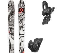 Pack sci Volkl Revolt 114 Design 27 + Attacchi Sci - Nero / Bianco - Größe 191 - 2027