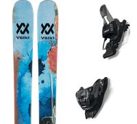 Pack sci Volkl Revolt 90 23 + Attacchi Sci - Blu / Multicolore - Größe 186 - 2023