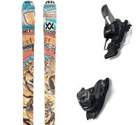 Pack sci Volkl Revolt 90 Design 27 + Attacchi Sci - Multicolore - Größe 180 - 2027