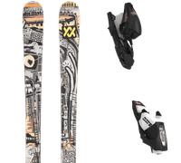 Pack sci Volkl Revolt Jr Park Design 27 + Attacchi Sci - Multicolore - Größe 148 - 2027