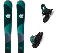 Pack sci Volkl Shine 76 Black/blue + Vmotion 10 Lady Green 26 - Nero / Verde - Größe 161 - 2026