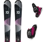 Pack sci Volkl Shine Jr Black/purple + 4.5 Vmotion Jr Lady 26 - Nero / Grigio / Viola - Größe 100 - 2026