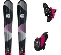 Pack sci Volkl Shine Jr Black/purple + 7.0 Vmotion Jr Lady 26 - Nero / Viola / Grigio - Größe 150 - 2026