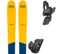 Pack sci Zag H96 24 + Attacchi Sci - Giallo / Blu - Größe 188 - 2024