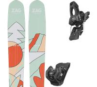 Pack sci Zag Slap 104 Multi 26 + Attacchi Sci - Multicolore - Größe 182 - 2026